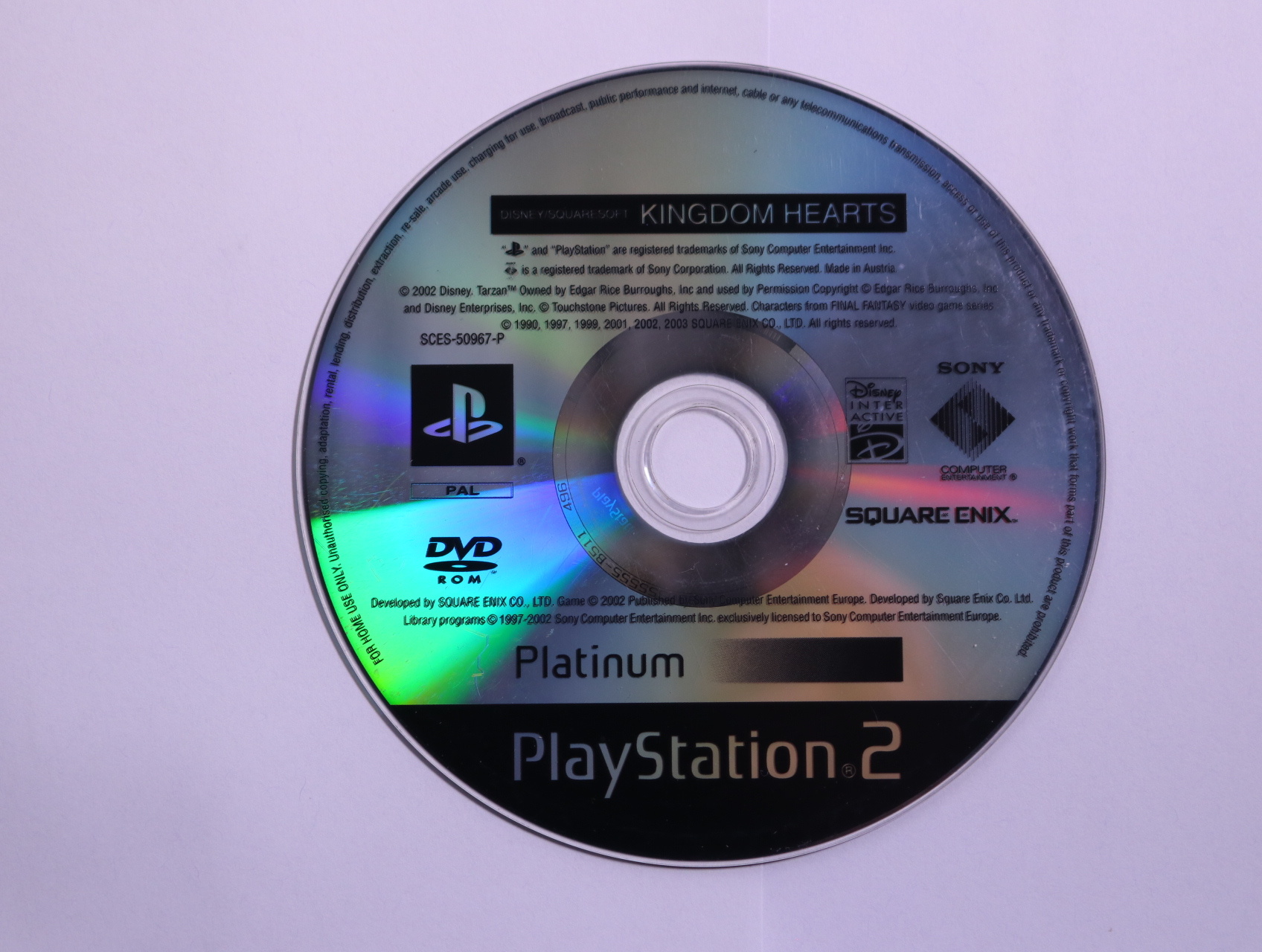 PlayStation 2 - Kingdom Hearts [Platinum Hits] [Geen Hoesje]
