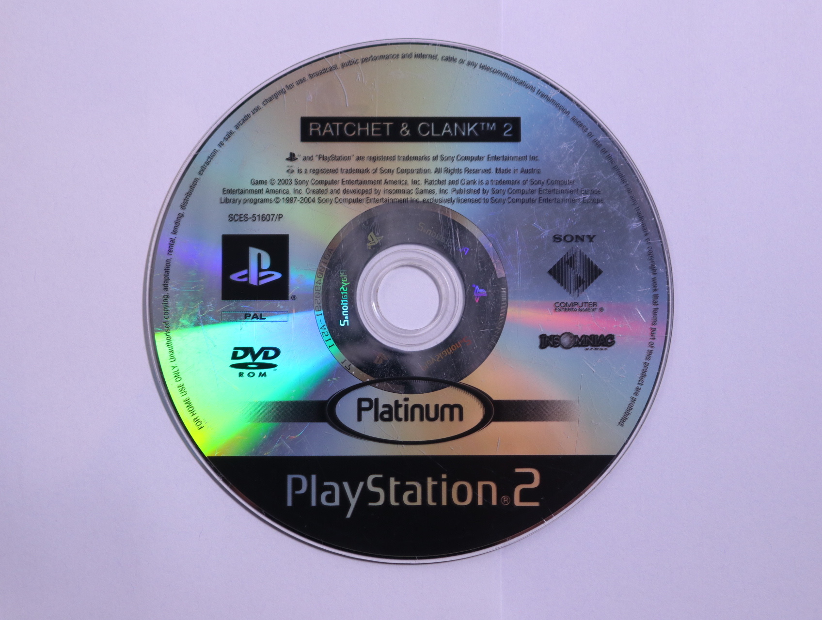 PlayStation 2 - Ratchet & Clank [Platinum] [Geen Hoesje]