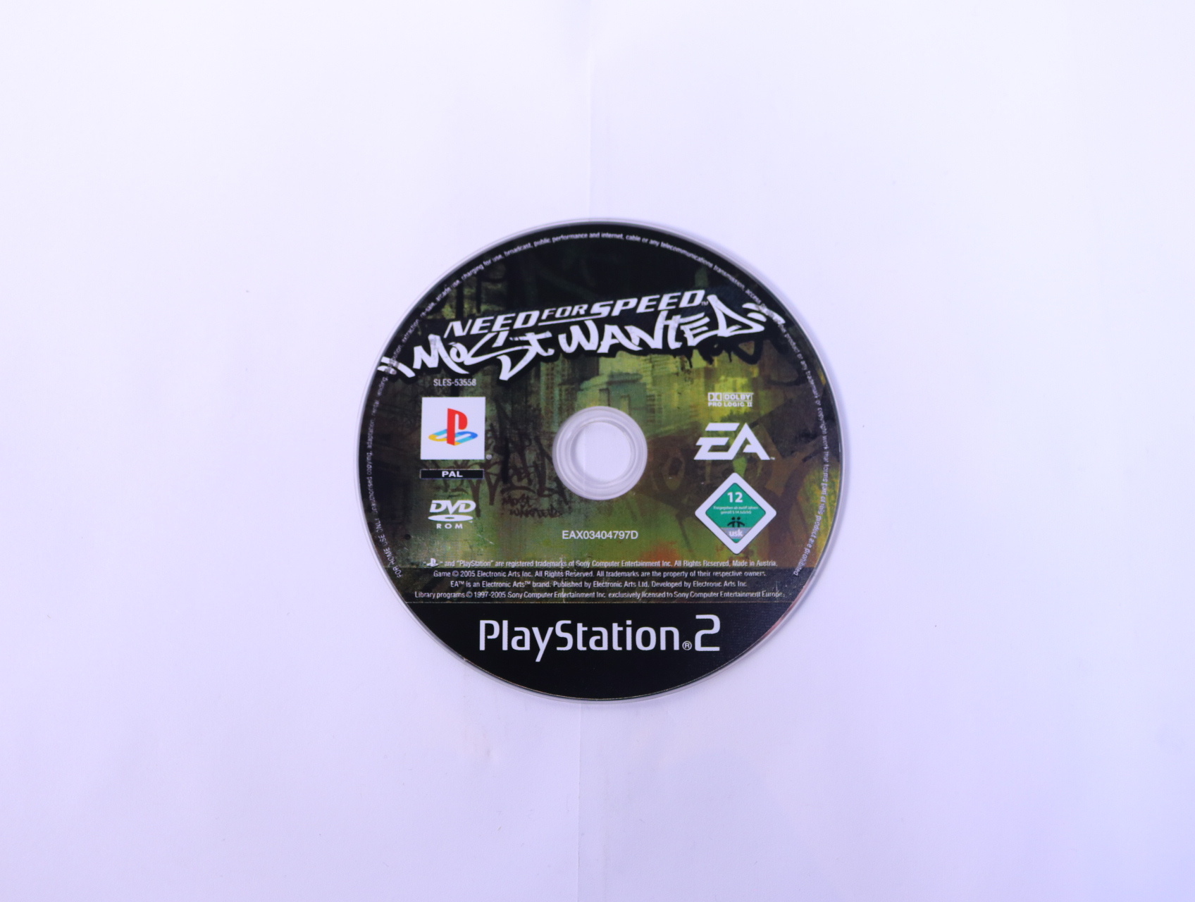 PlayStation 2 - Need for Speed: Most Wanted [Geen Hoesje]