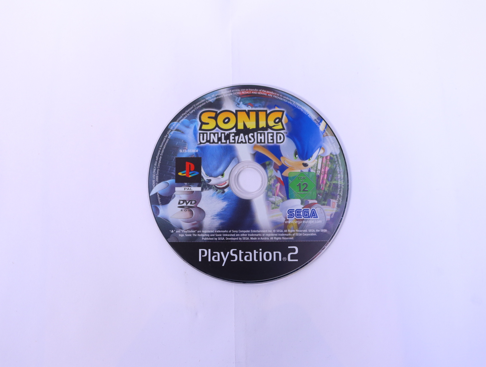 PlayStation 2 - Sonic Unleashed [Geen Hoesje]