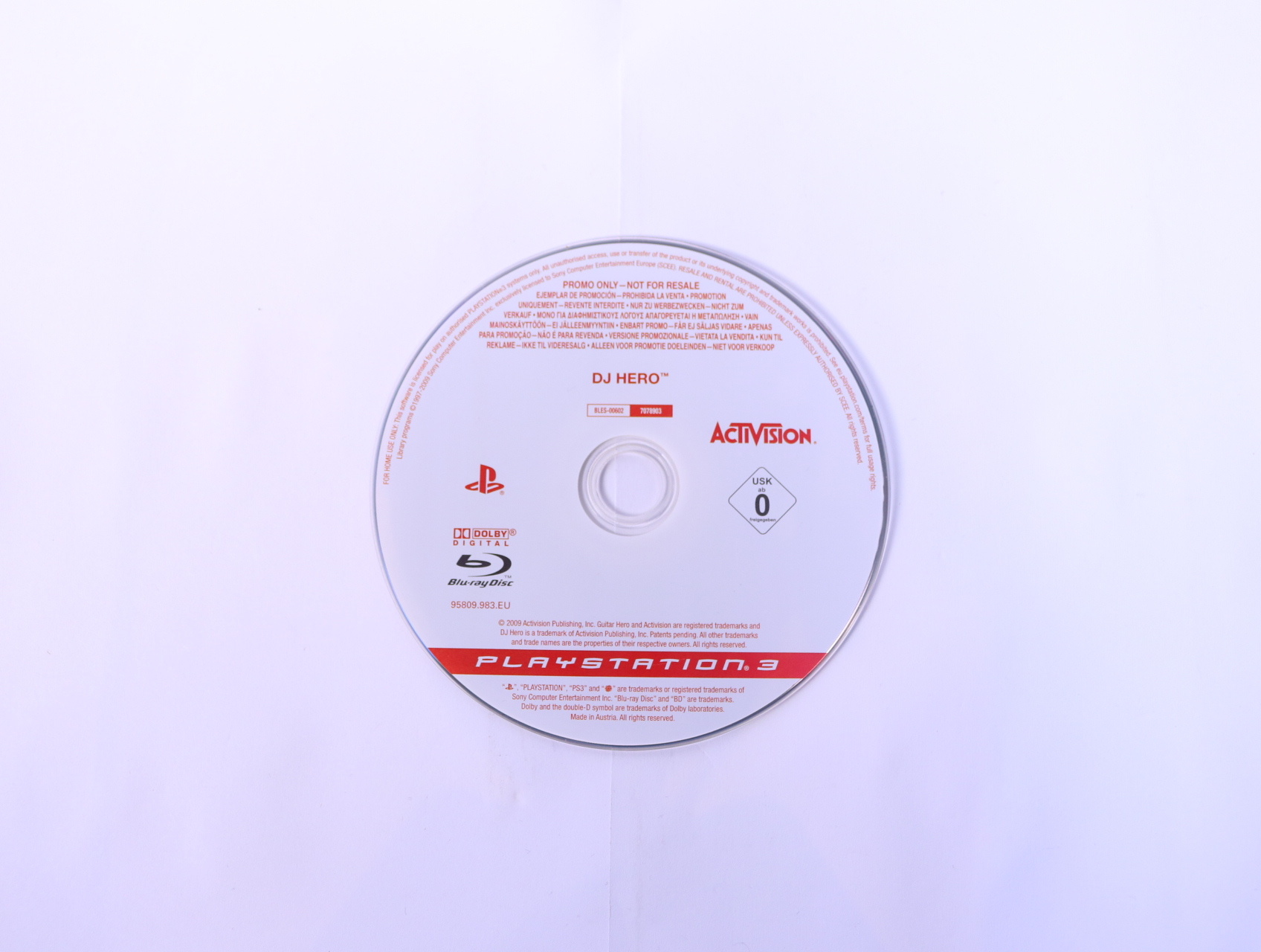 PlayStation 3 - DJ Hero [Geen Hoesje]