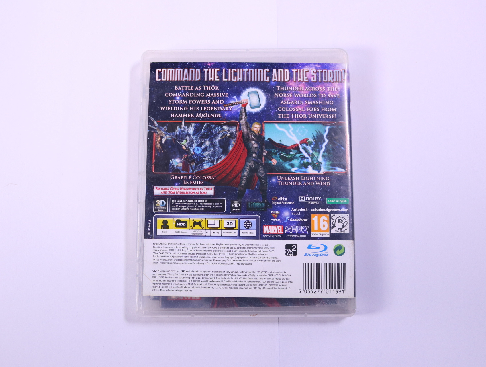 PlayStation 3 - Thor: God of Thunder - productfoto 2