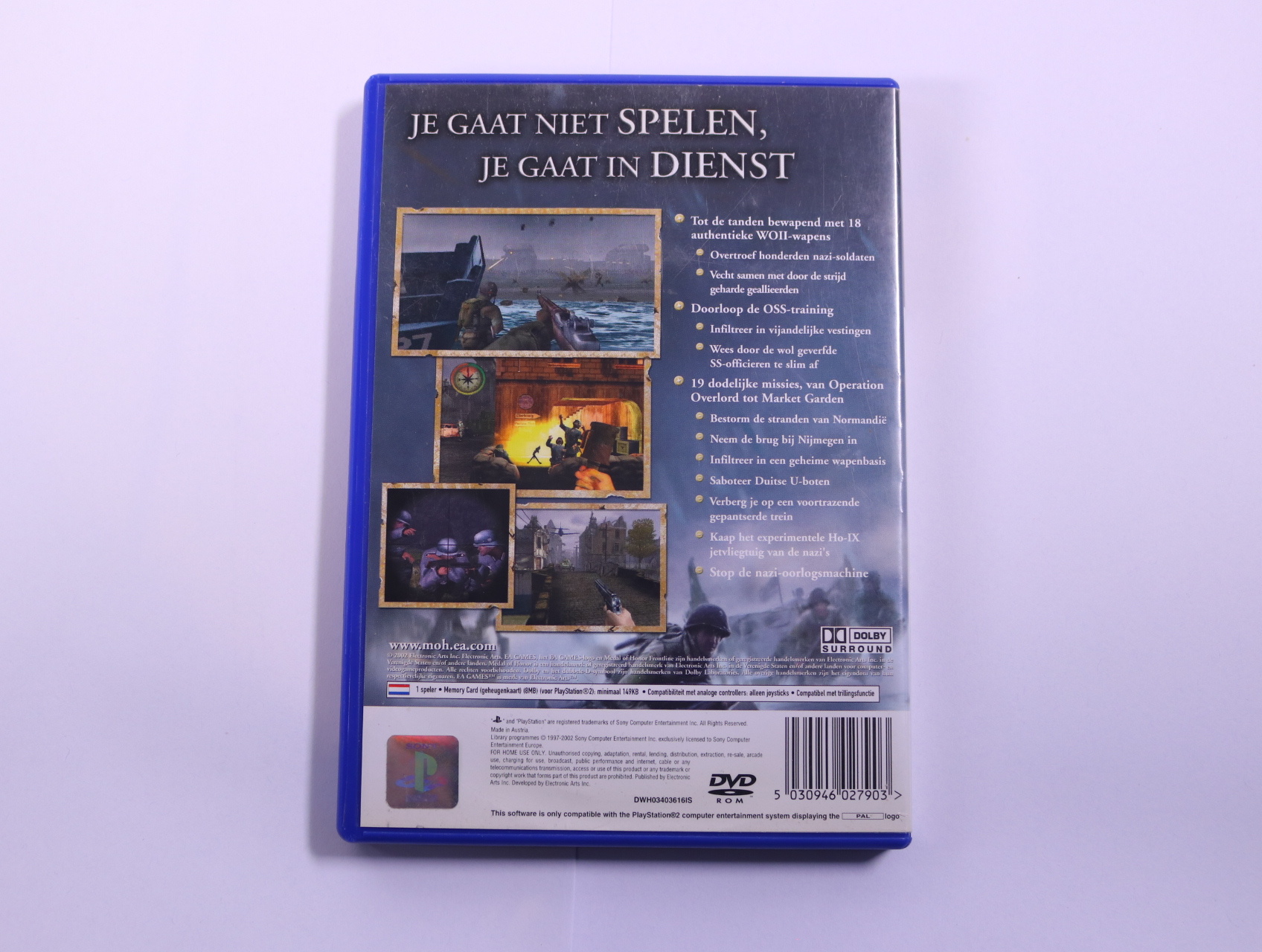PlayStation 2 - Medal of Honor: Frontline - productfoto 2