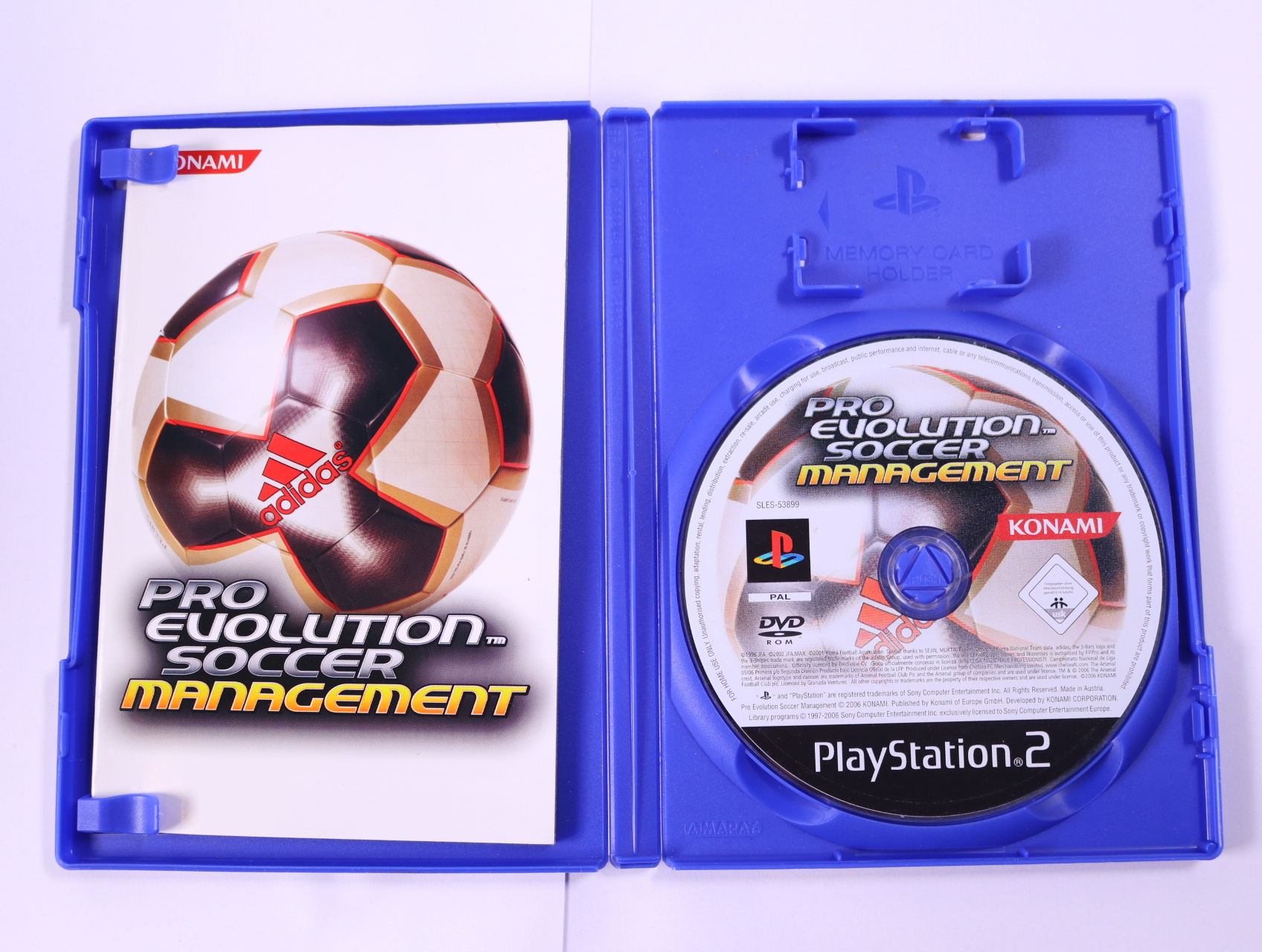 PlayStation 2 - Pro Evolution Soccer Management - productfoto 3