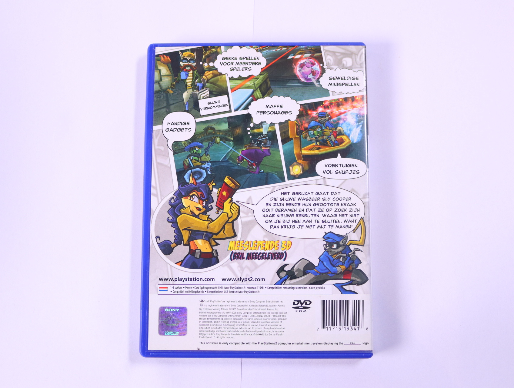 PlayStation 2 - Sly 3: Honor Among Thieves - productfoto 2
