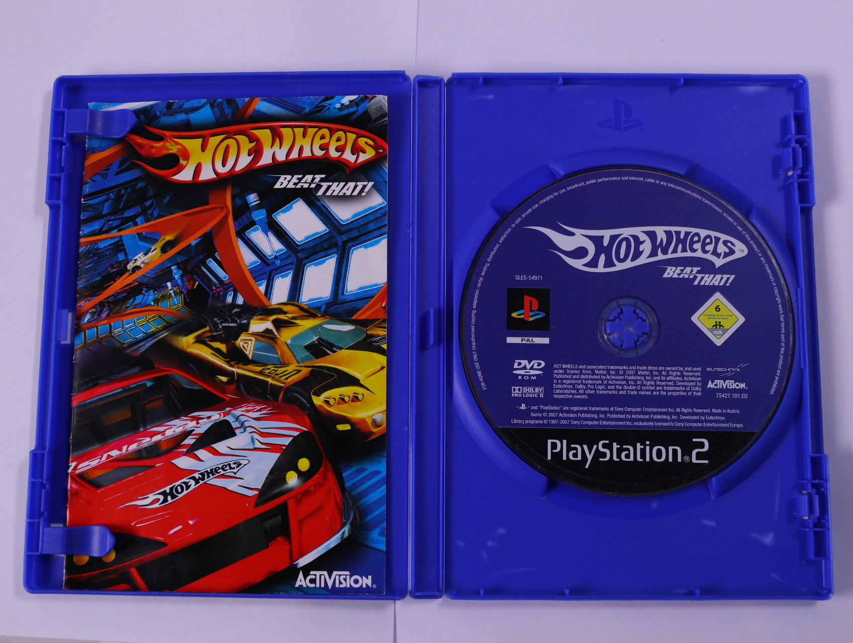 PlayStation 2 - Hot Wheels: Beat That! - productfoto 3