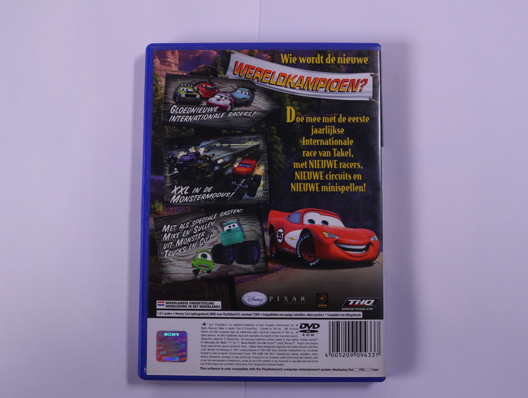 PlayStation 2 - Cars de Internationale Race van Takel - productfoto 2