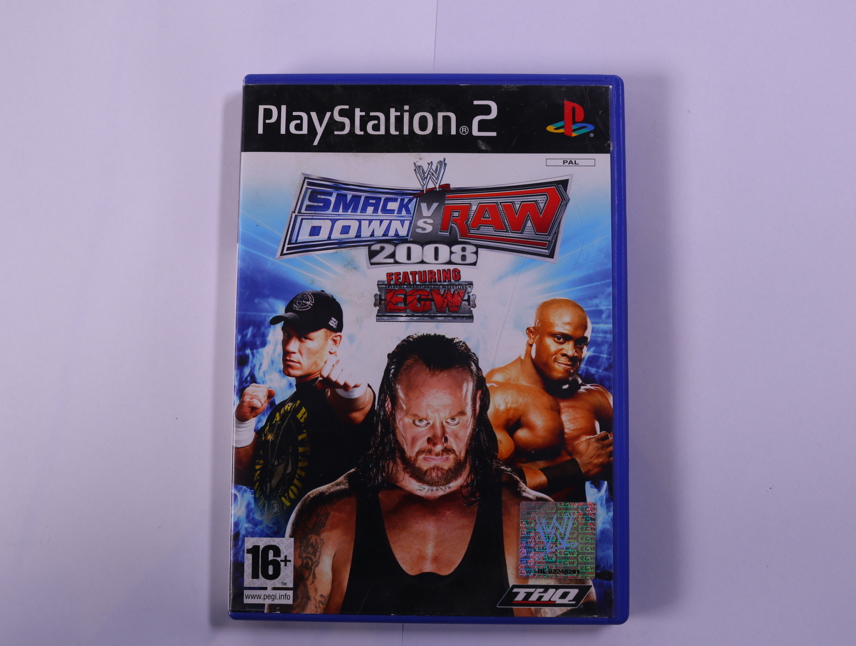PlayStation 2 - Smack Down VS RAW 2008