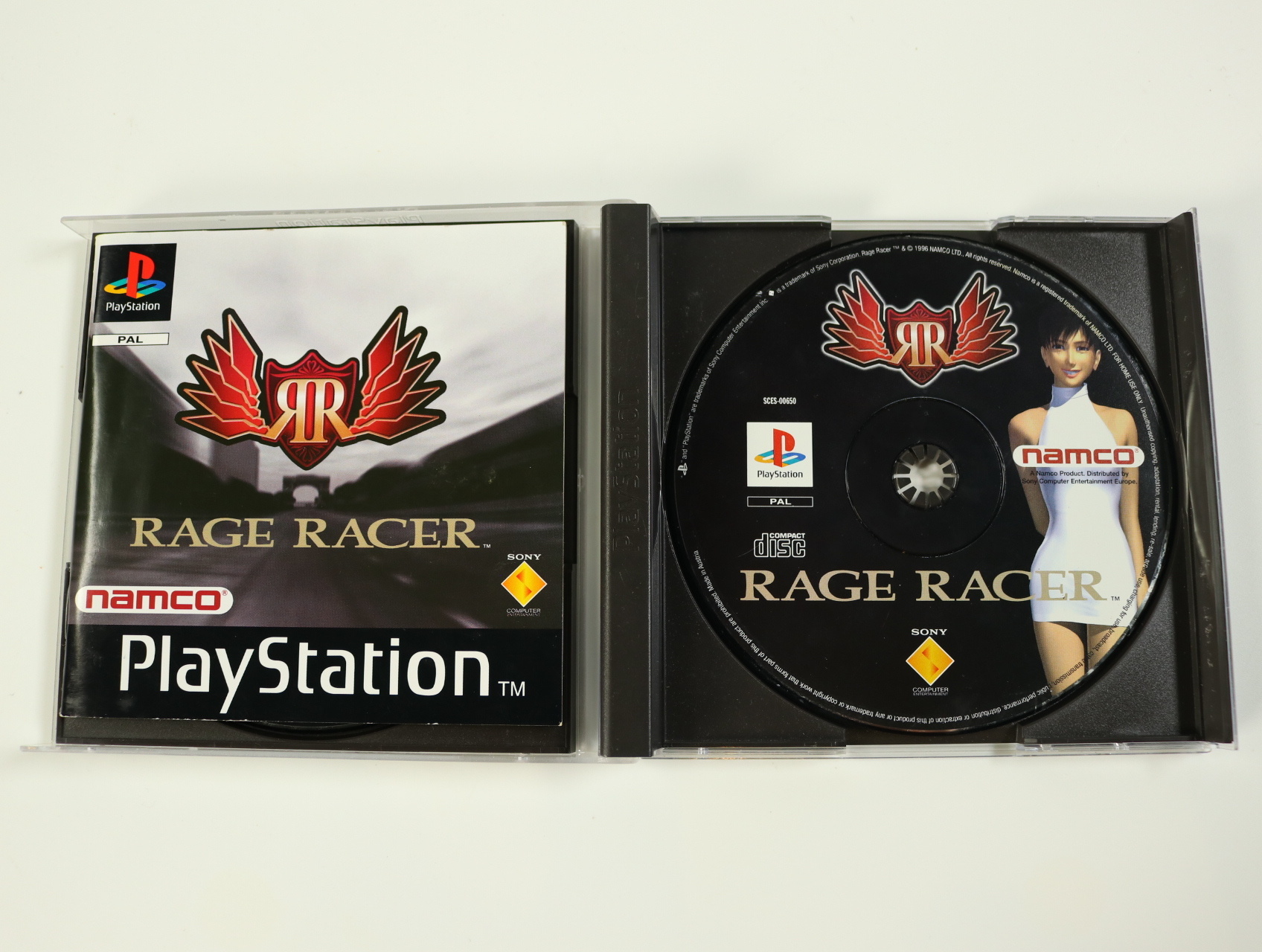PlayStation 1 - Rage Racer - productfoto 2