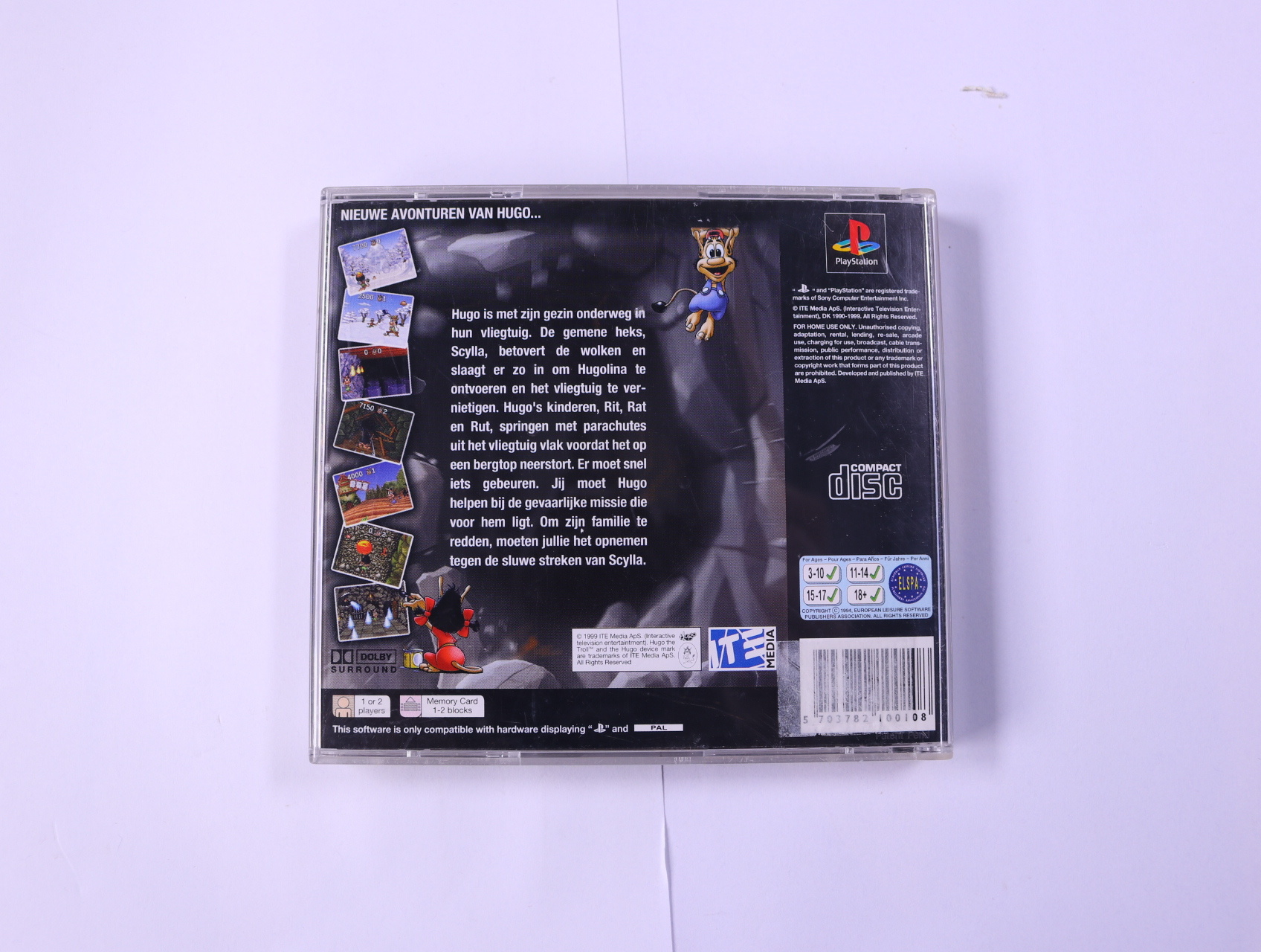 PlayStation 1 - Hugo 2 [No Manual] - productfoto 2