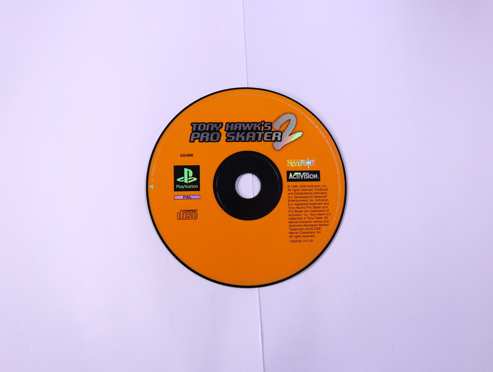PlayStation 1 - Tony Hawk's Pro Skater 2 [Geen Hoesje]