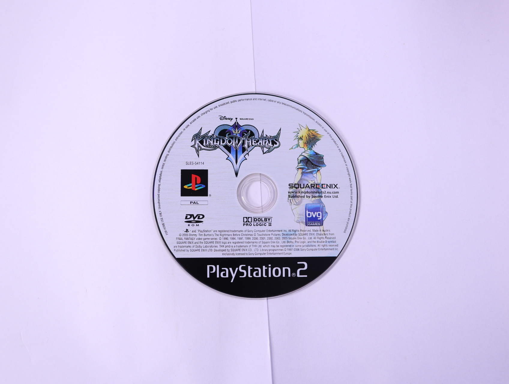 PlayStation 2 - Kingdom Hearts II [Geen Hoesje]
