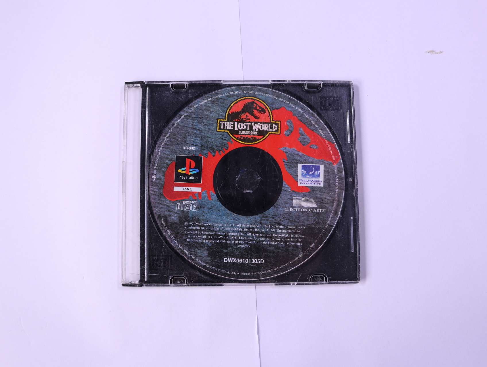 PlayStation 1 - Jurassic Park: The Lost World [No Manual]