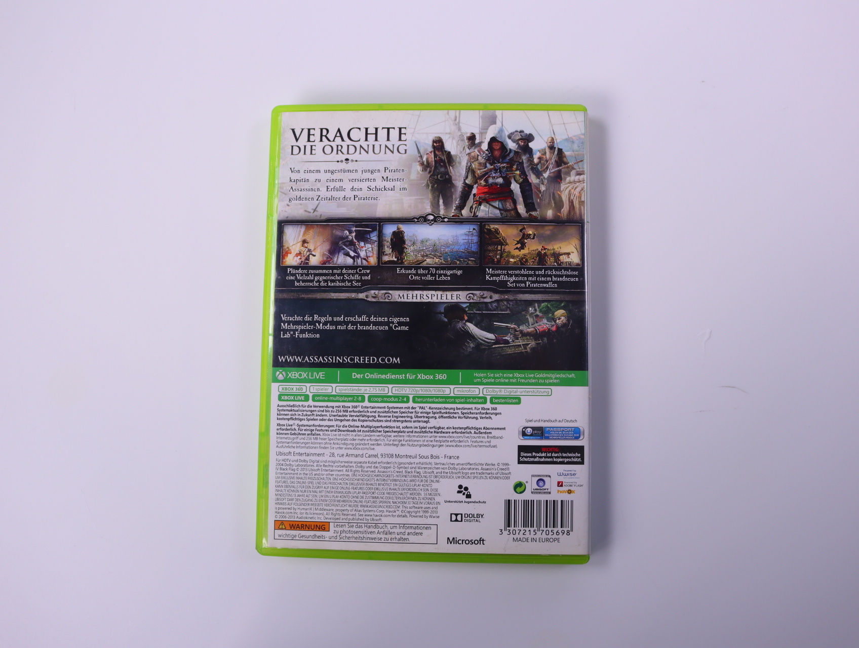 Xbox 360 - Assassin's Creed IV: Black Flag - productfoto 2
