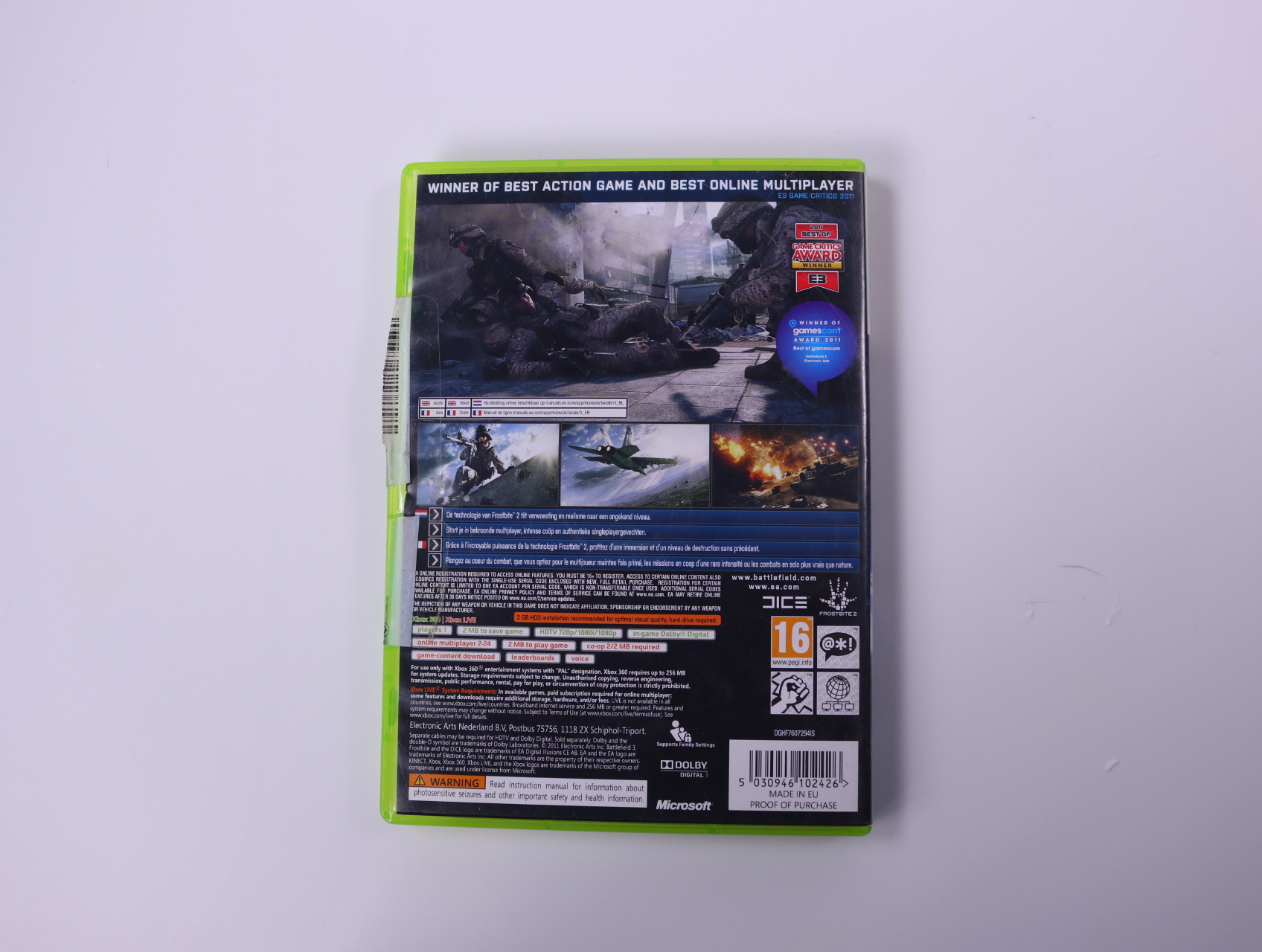 Xbox 360 - Battlefield 3 - productfoto 2