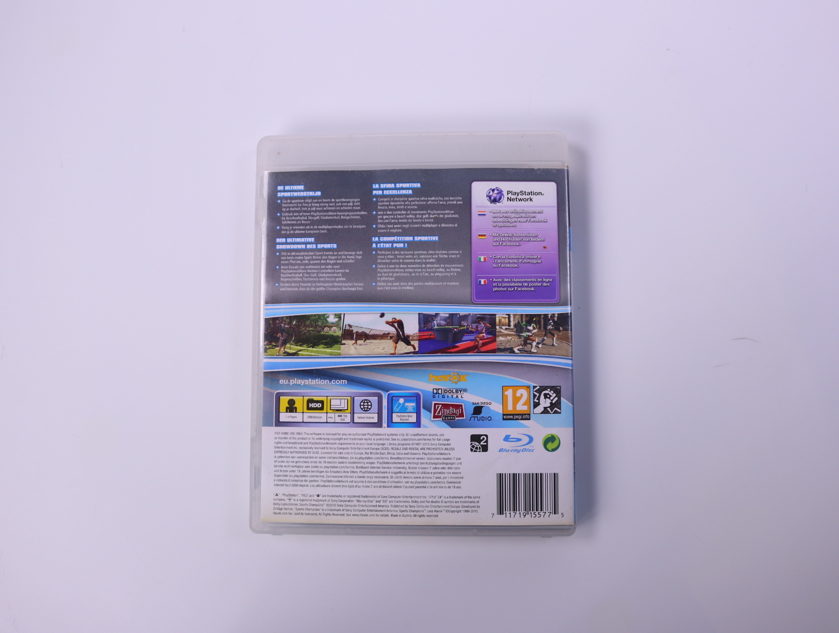 PlayStation 3 - Sports Champions [Essentials] - productfoto 2