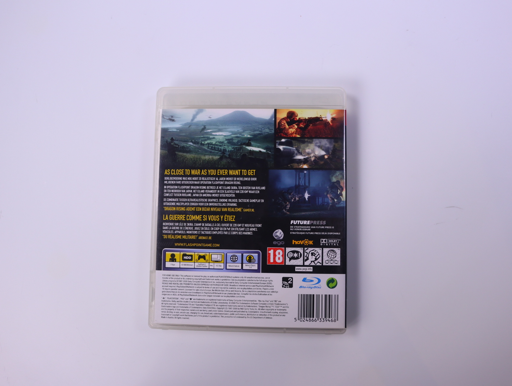 PlayStation 3 - Operation Flashpoint: Dragon Rising - productfoto 2