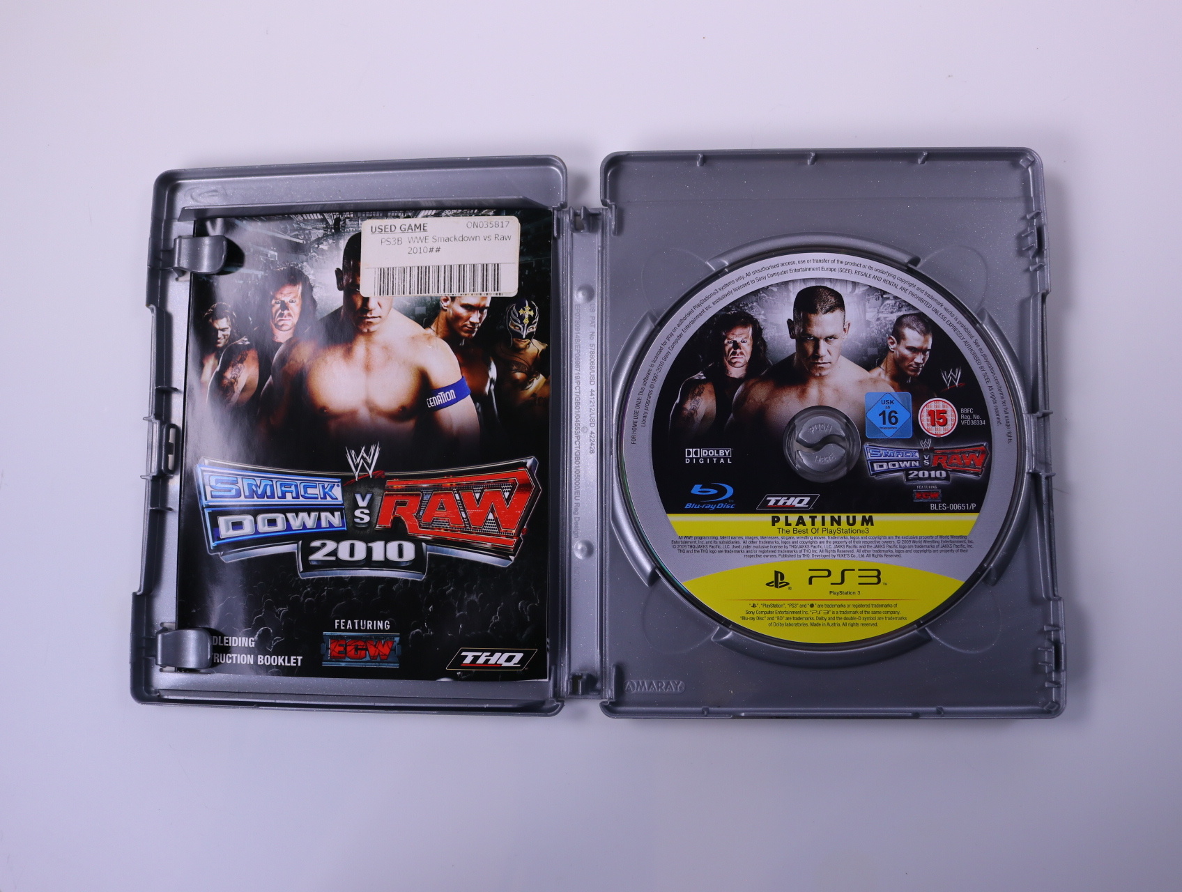 PlayStation 3 - Smackdown vs Raw 2010 [Platinum] - productfoto 3