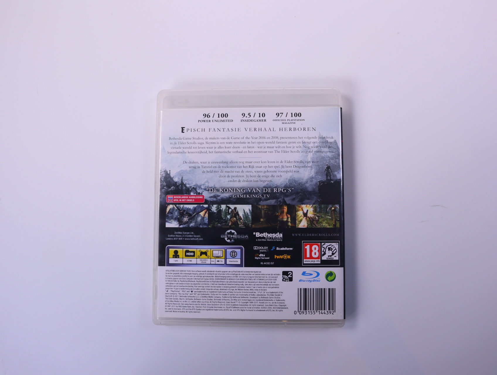 PlayStation 3 - The Elder Scrolls V: Skyrim [No Manual] - productfoto 2