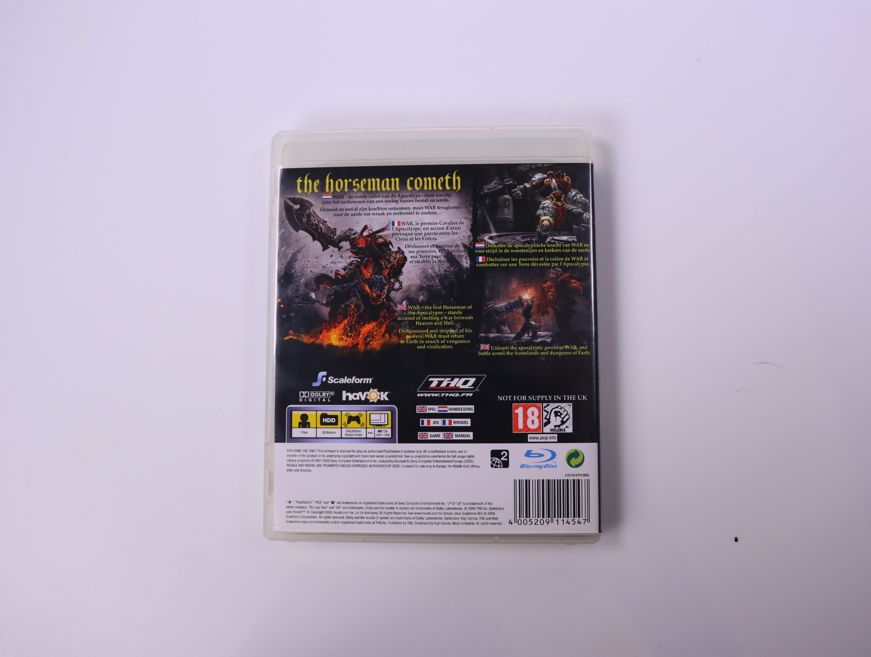 PlayStation 3 - Darksiders - productfoto 2