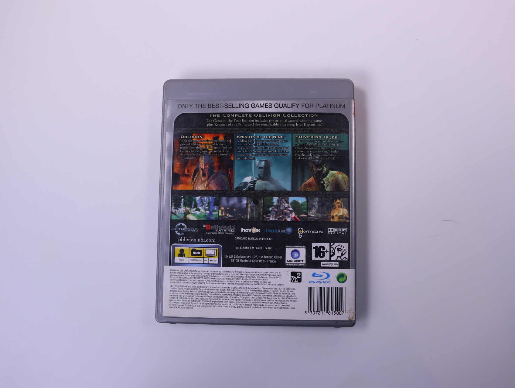 PlayStation 3 - The Elder Scrolls IV: Oblivion [Platinum] - productfoto 2
