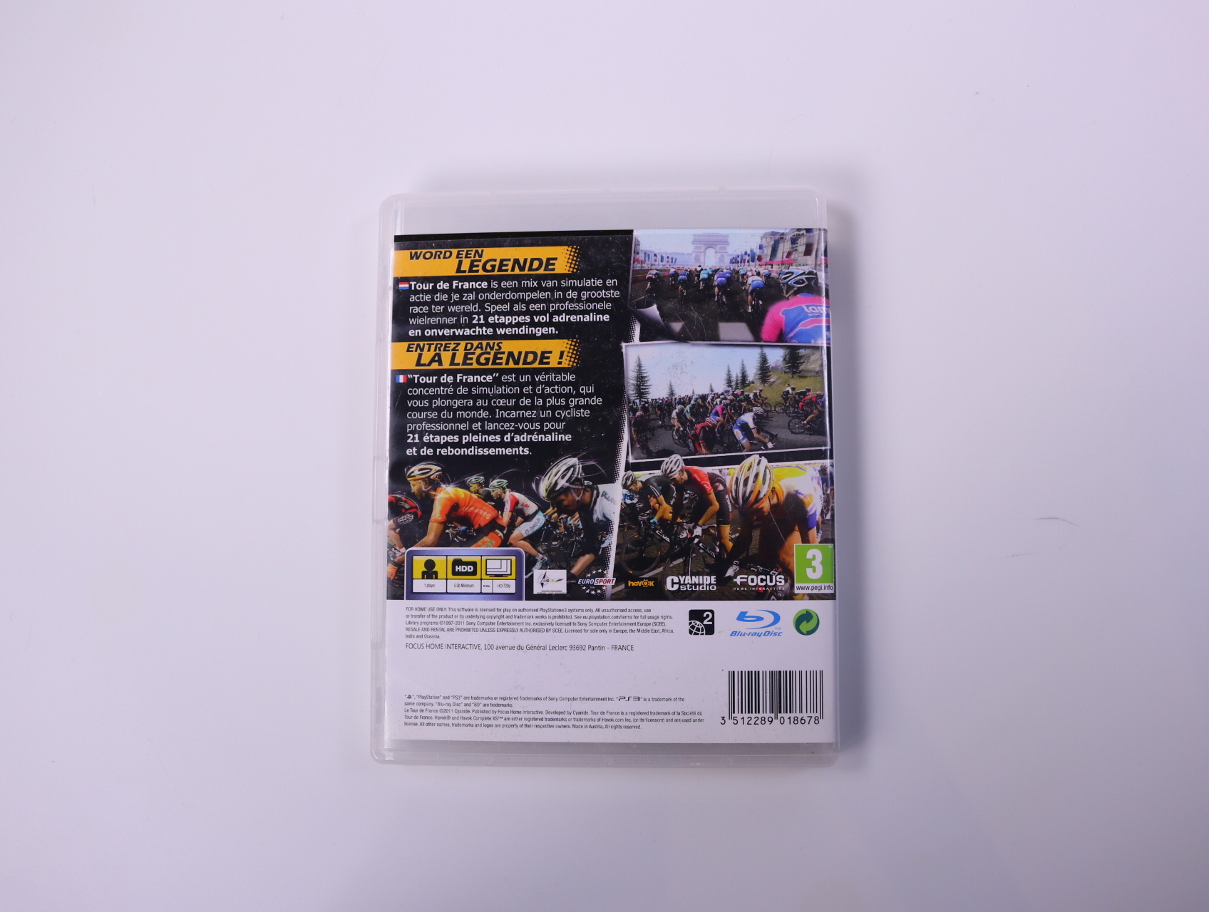 PlayStation 3 - Le Tour De France [No Manual] - productfoto 2
