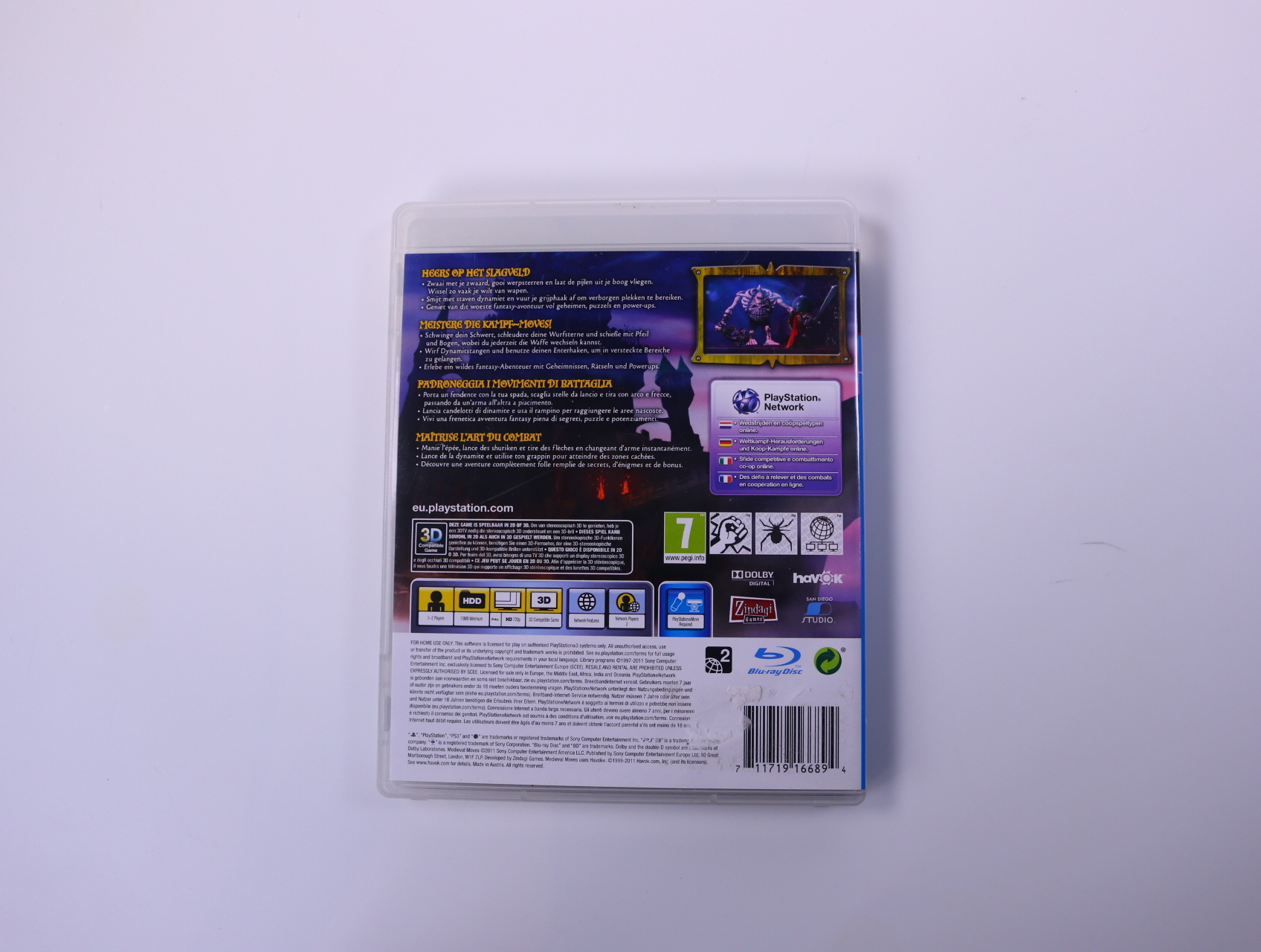 PlayStation 3 - Medieval Moves - productfoto 2