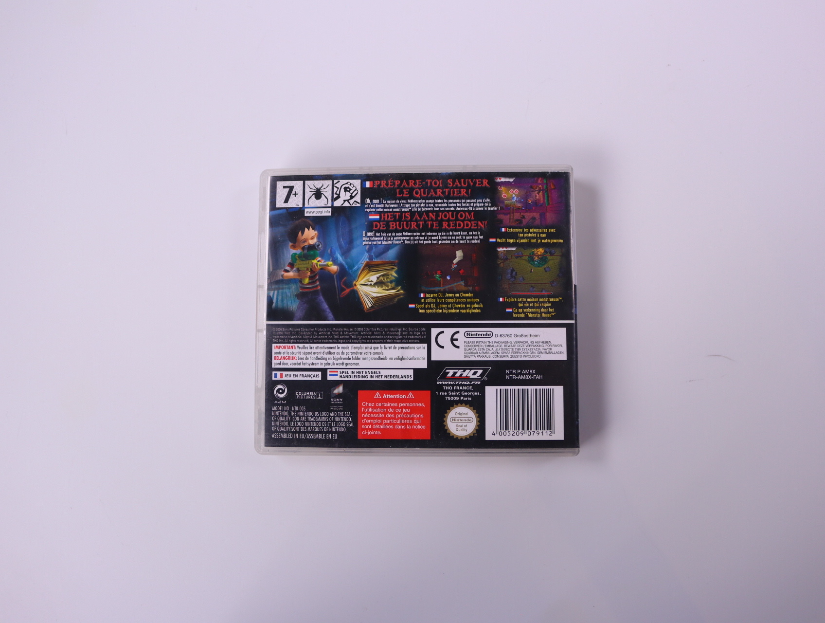 Nintendo DS - Monster House - productfoto 2