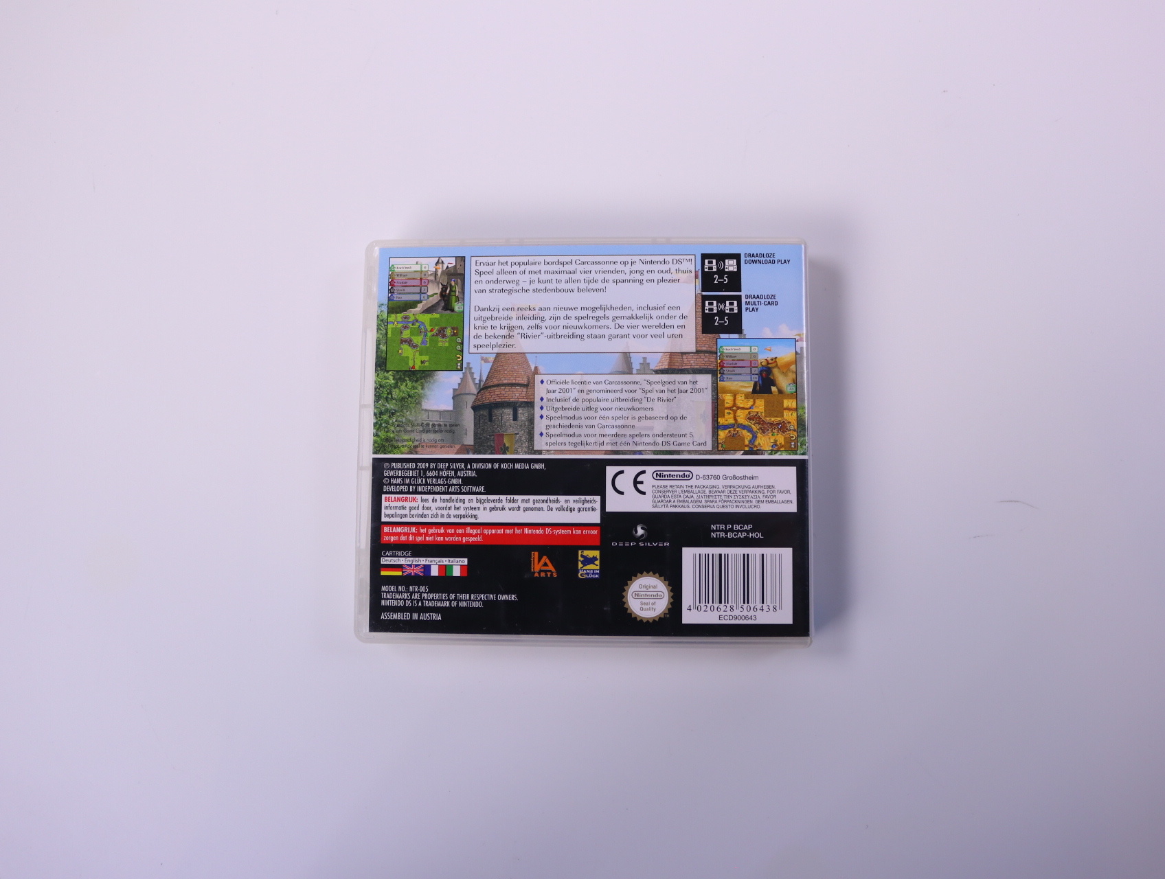 Nintendo DS - Carcassonne - productfoto 2
