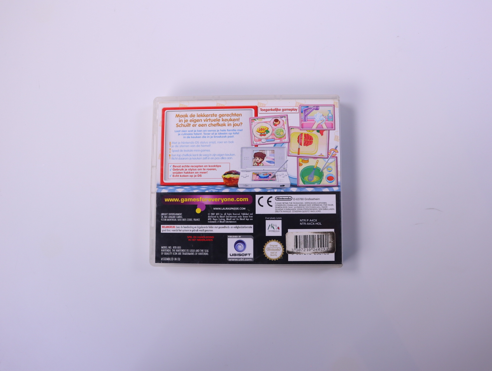 Nintendo DS - Laura's Passie Koken - productfoto 2
