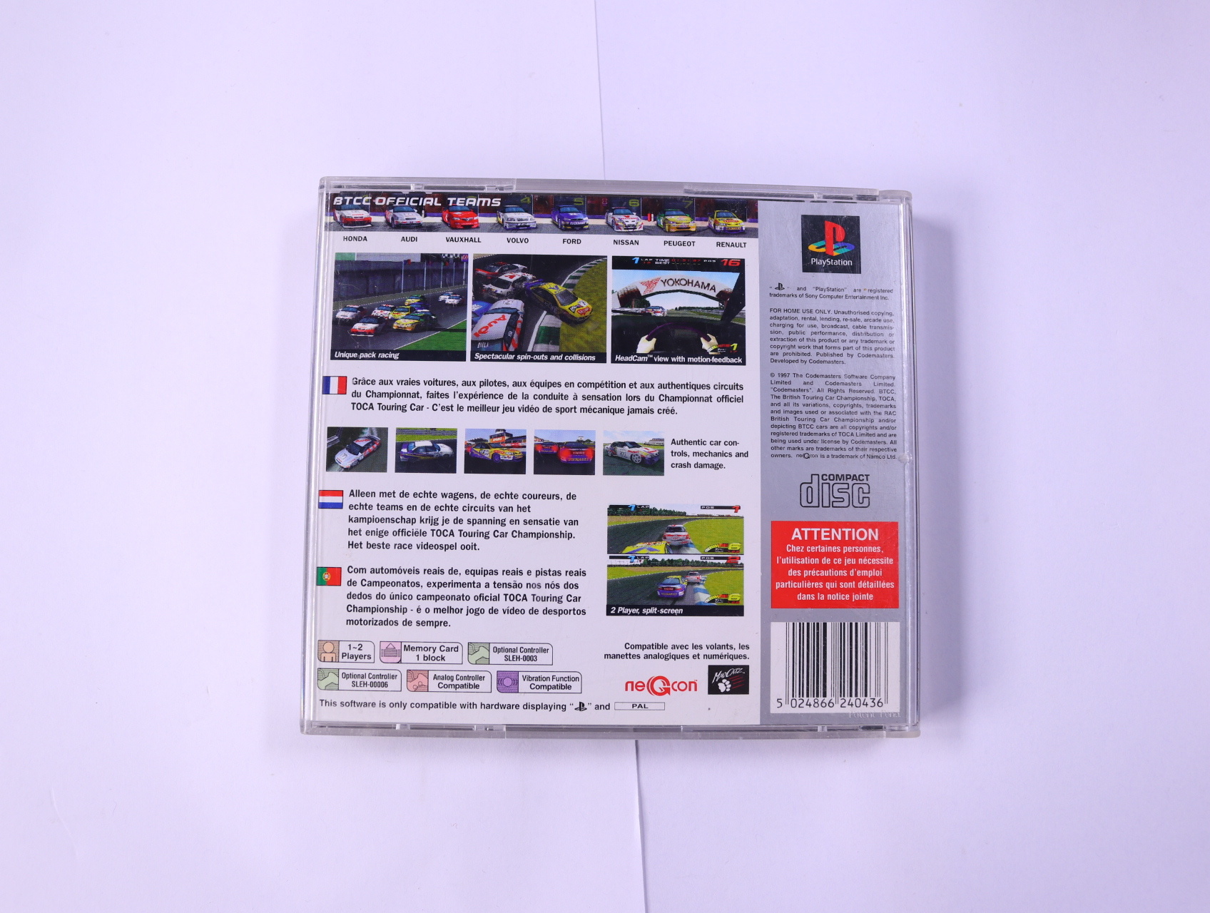 PlayStation 1 - Total Drivin [No Manual] - productfoto 2