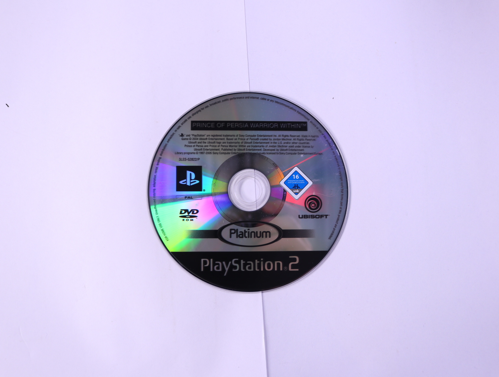 PlayStation 2 - Prince of Persia: Warrior Within [Platinum] [Geen Hoesje]