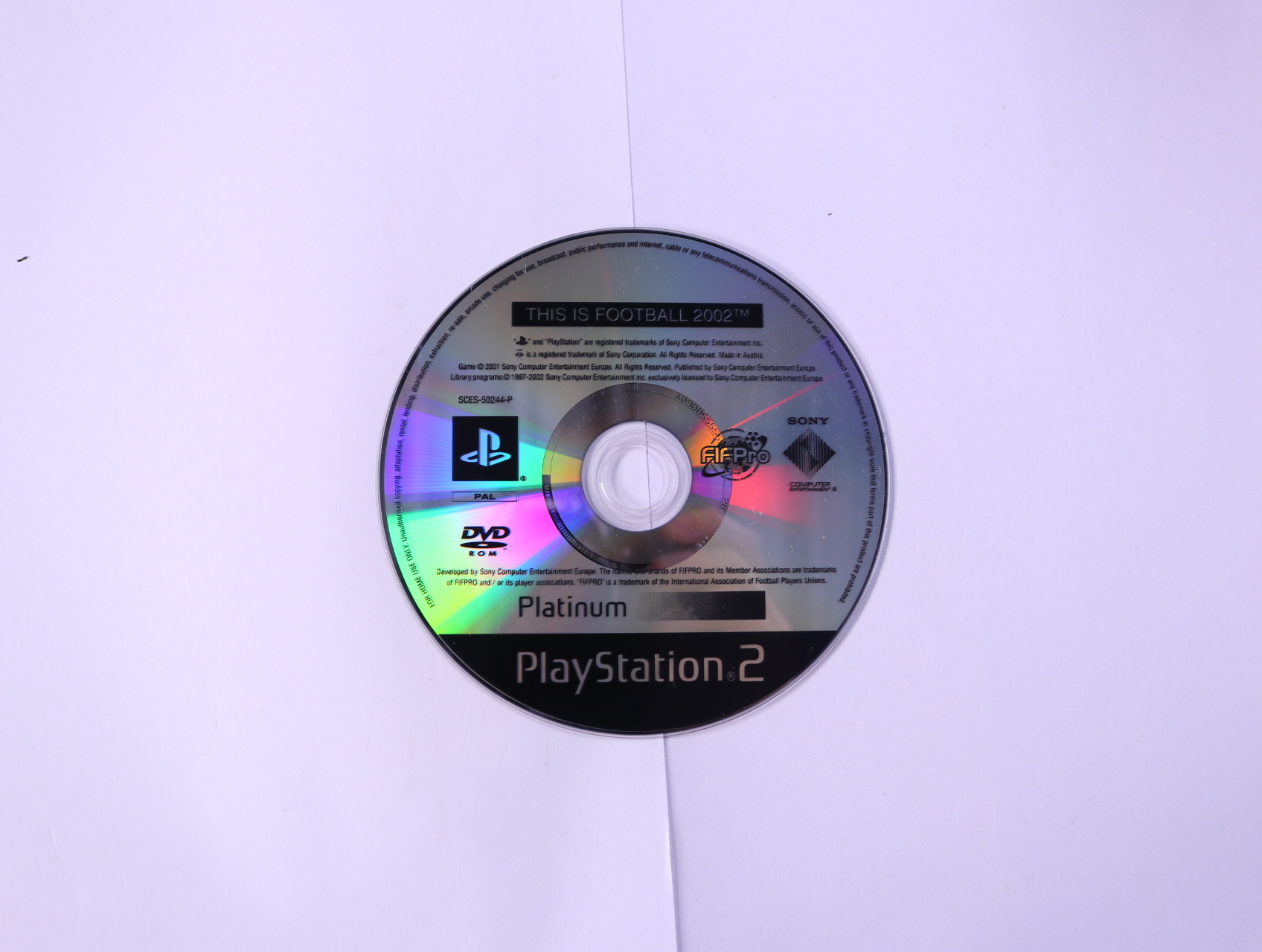 PlayStation 2 - This is Football 2002 [Platinum] [Geen Hoesje]