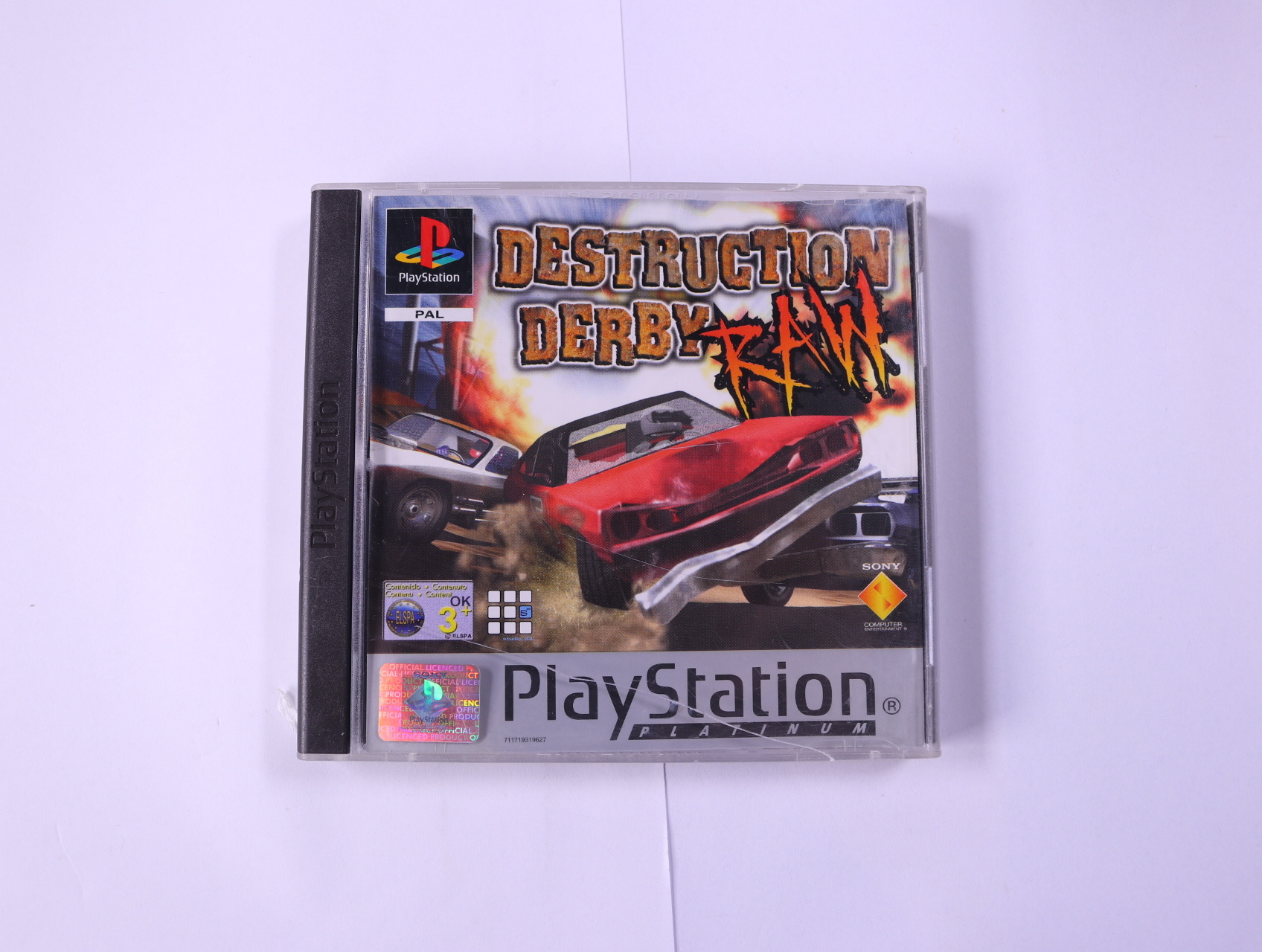 PlayStation 1 - Destruction Derby Raw [Platinum]