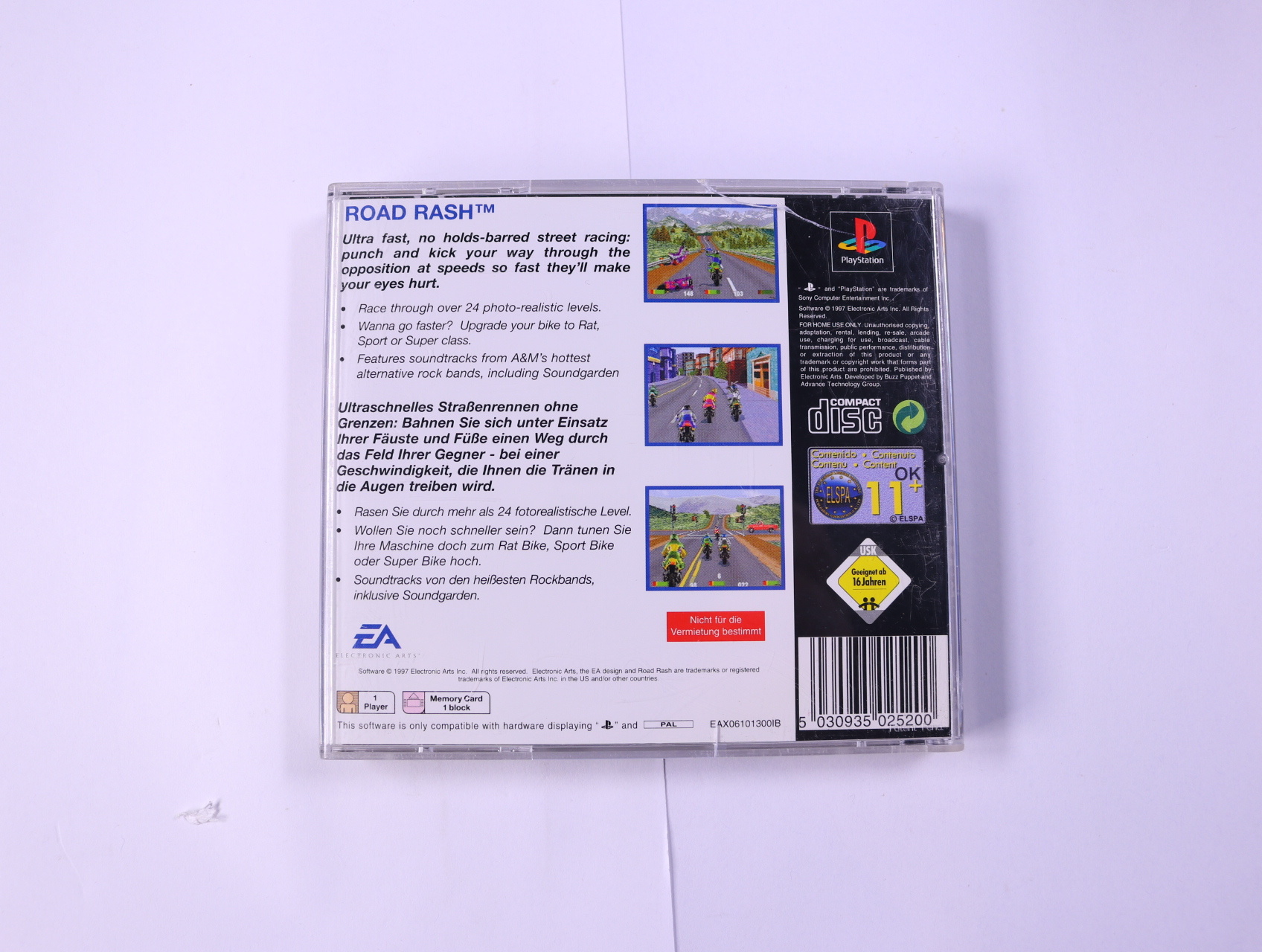 PlayStation 1 - Road Rash [Classics] #1 - productfoto 2