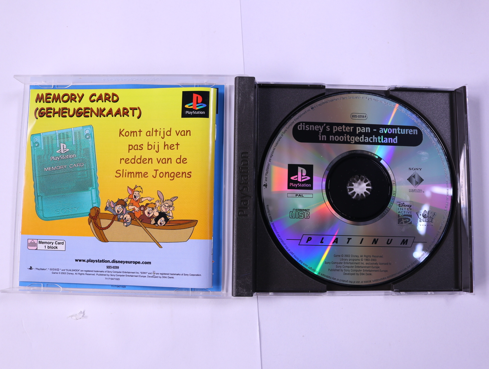 PlayStation 1 - Peter Pan: Adventures in Neverland [Platinum] - productfoto 3