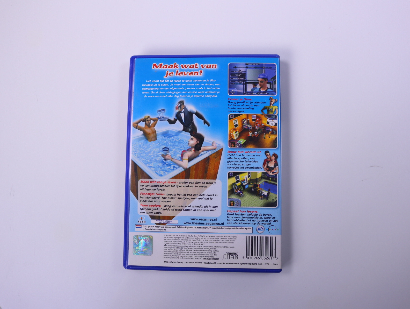 PlayStation 2 - The Sims - productfoto 3