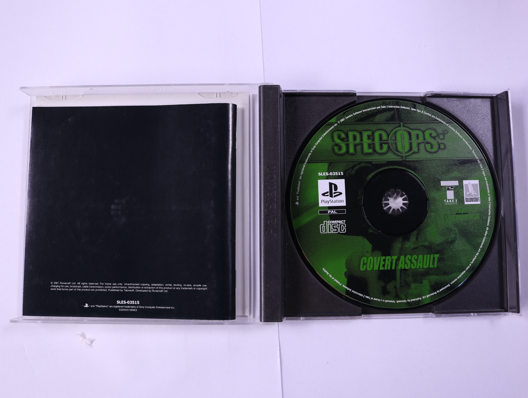 PlayStation 1 - Spec Ops: Covert Assault - productfoto 3