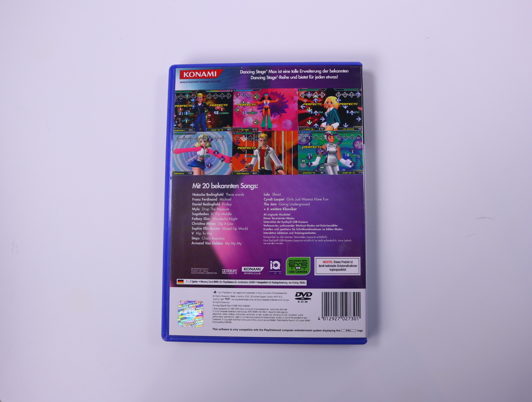 PlayStation 2 - Dancing Stage Max - productfoto 3