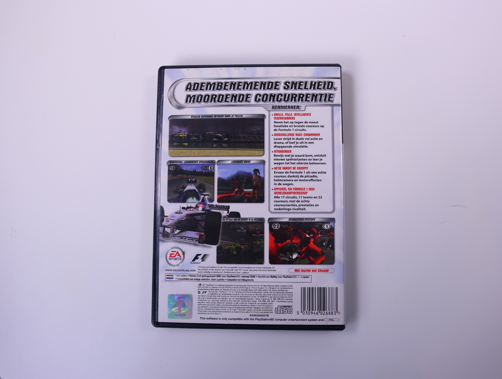 PlayStation 2 - F1 2001 - productfoto 3