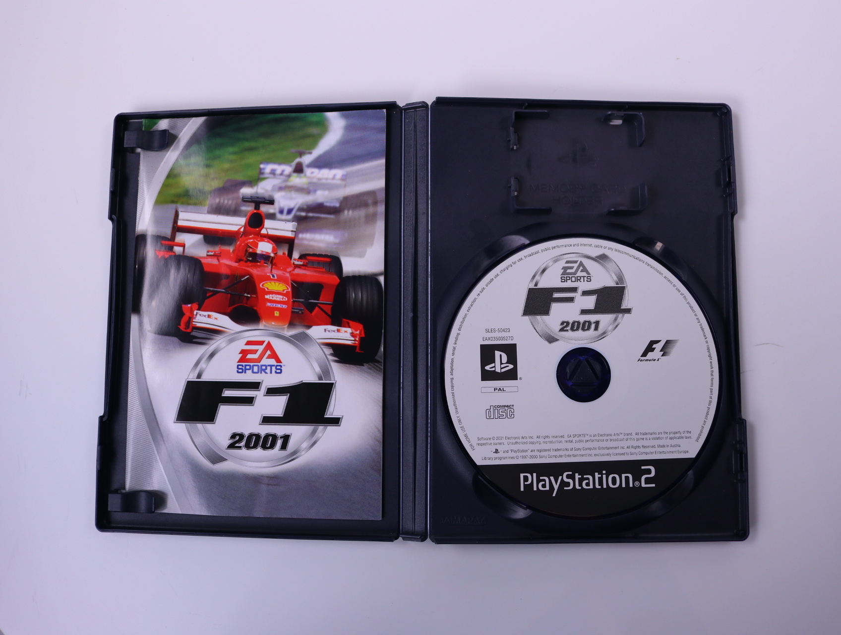 PlayStation 2 - F1 2001 - productfoto 2