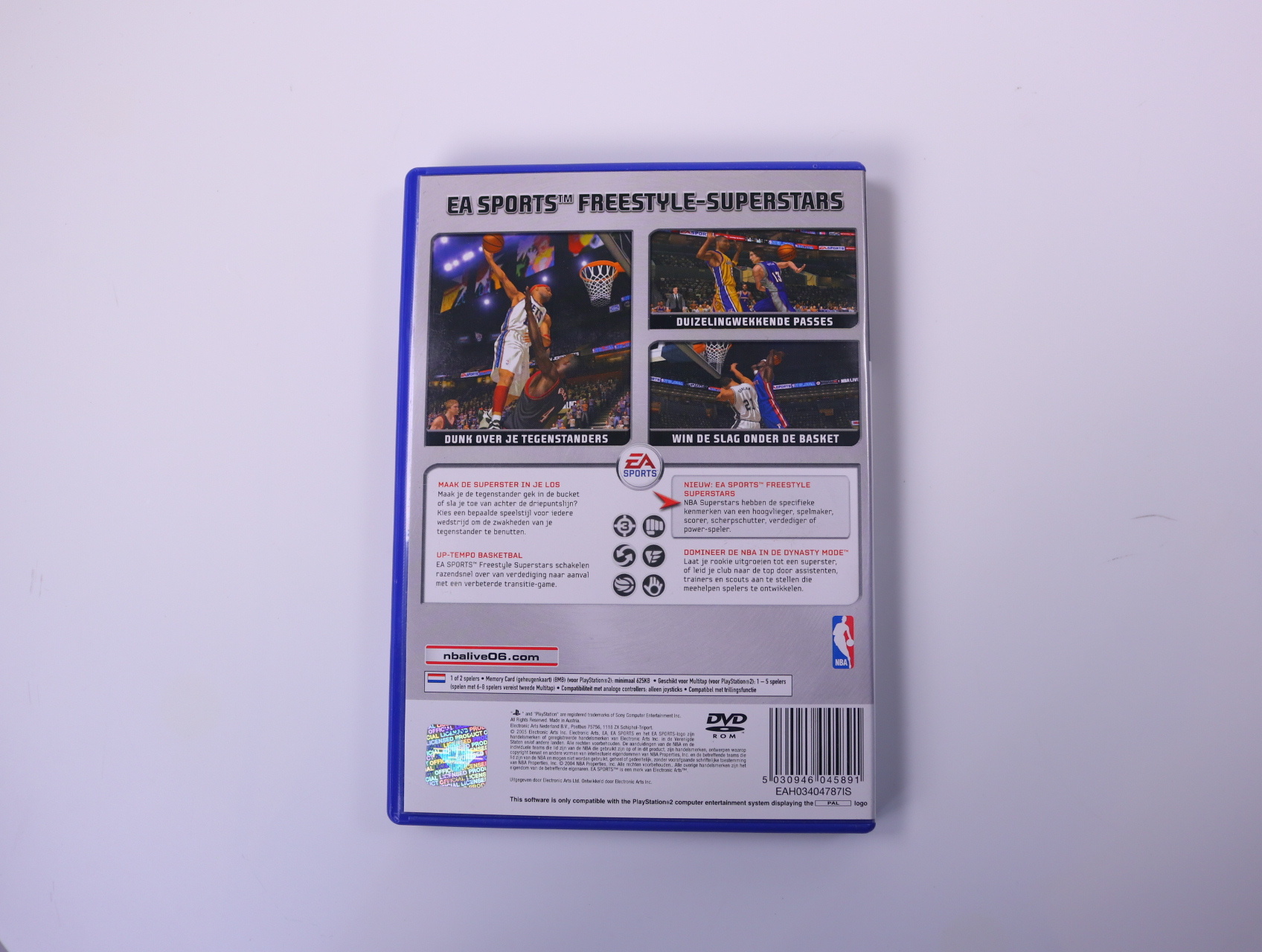 PlayStation 2 - NBA Live 06 - productfoto 3