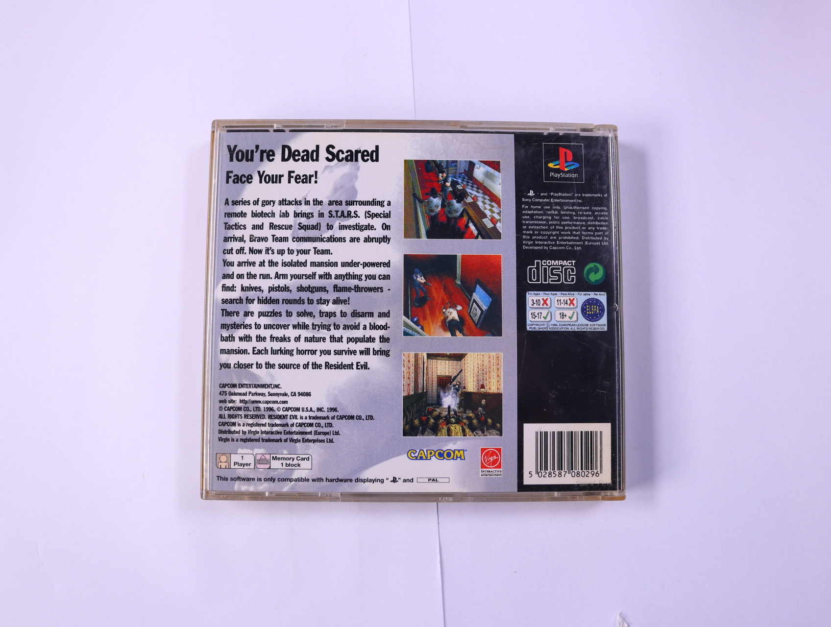 PlayStation 1 - Resident Evil - productfoto 2