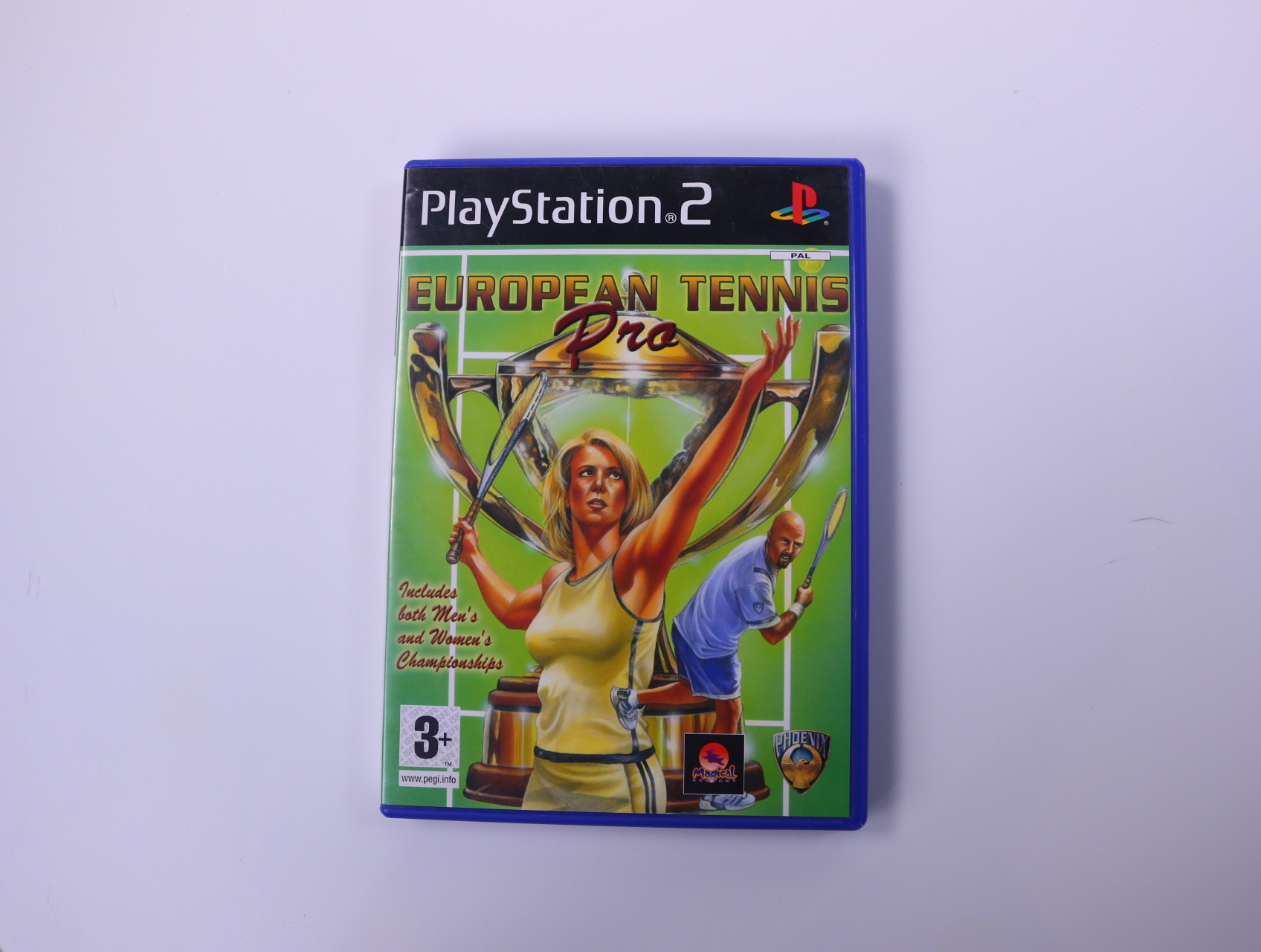 PlayStation 2 - European Tennis Pro {No Manual]