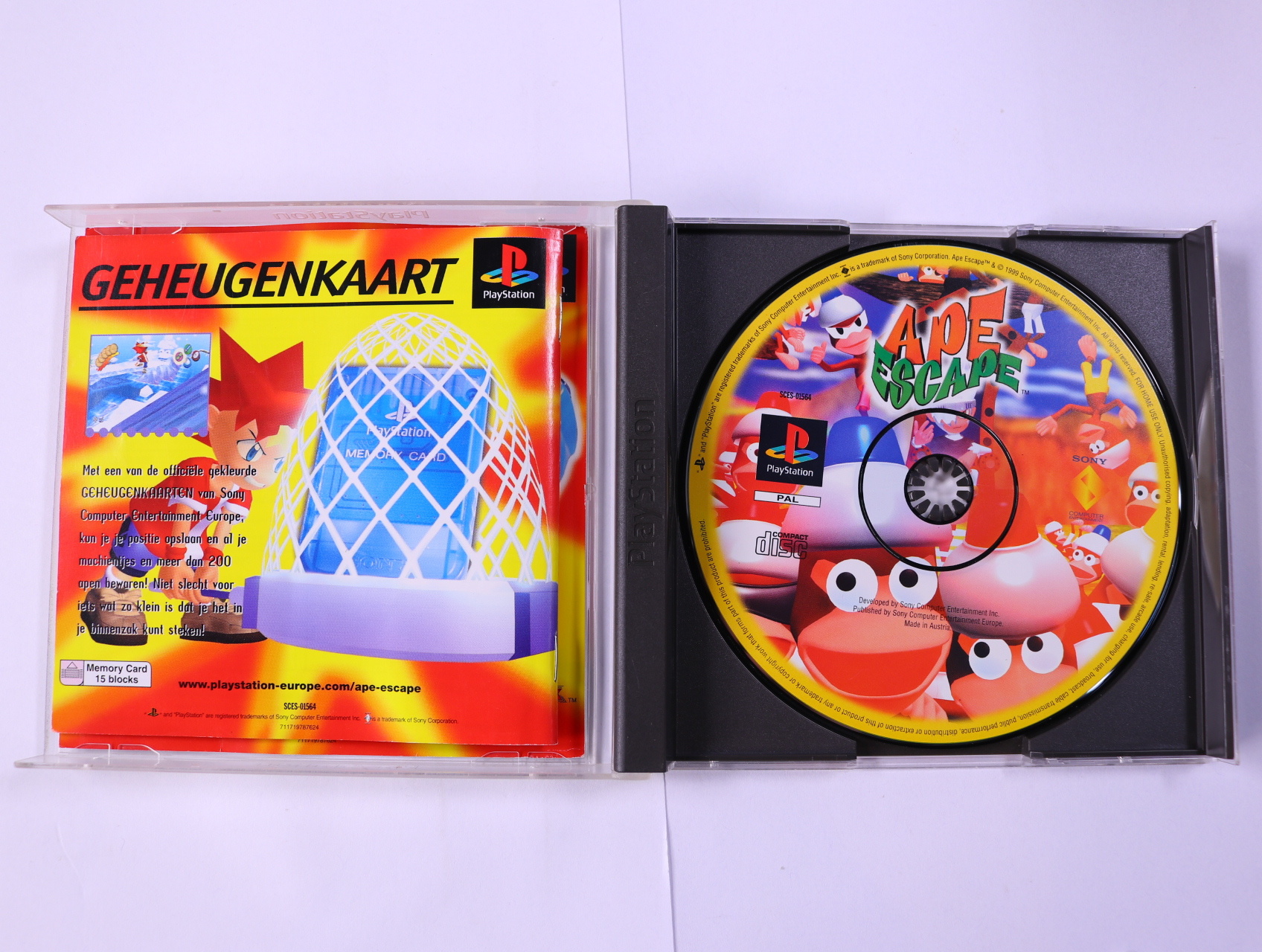 PlayStation 1 - Ape Escape - productfoto 3