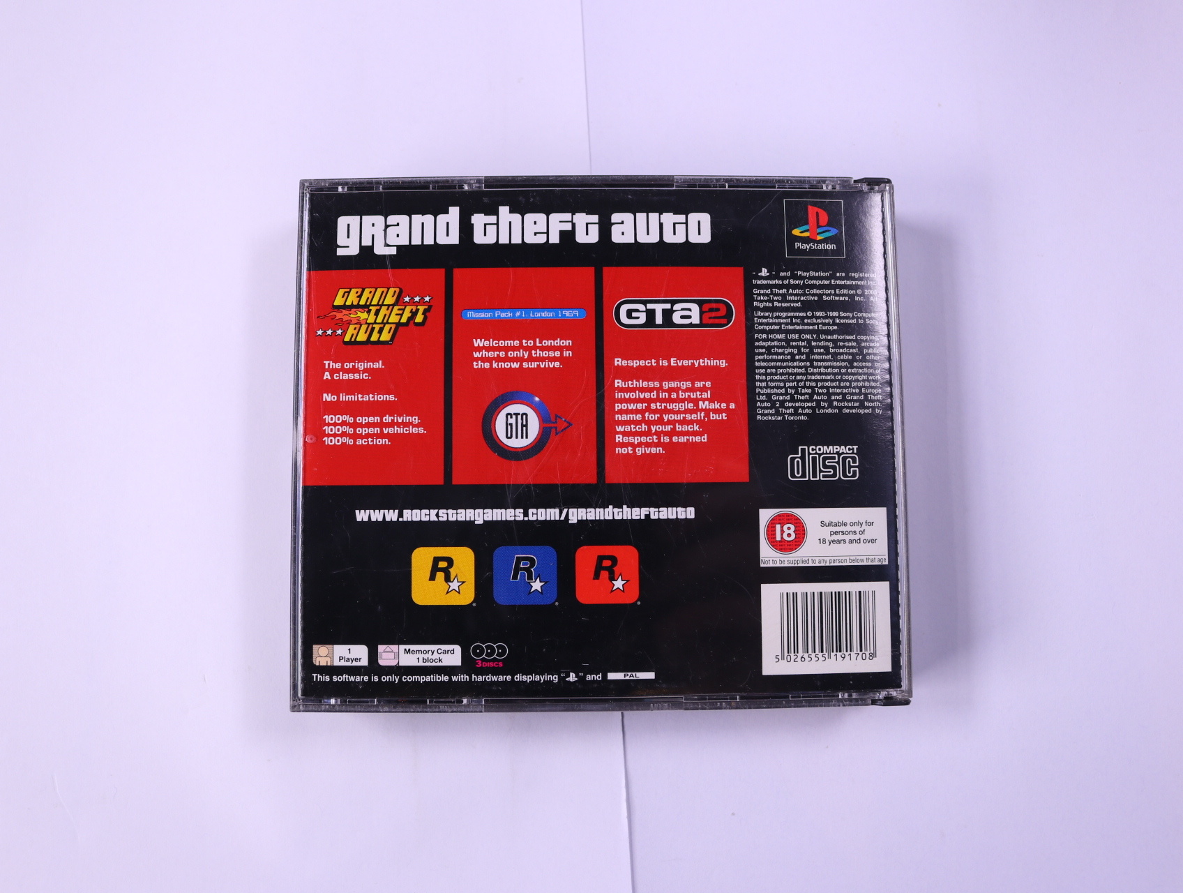 PlayStation 1 - Grand Theft Auto [Collectors Edition] - productfoto 2
