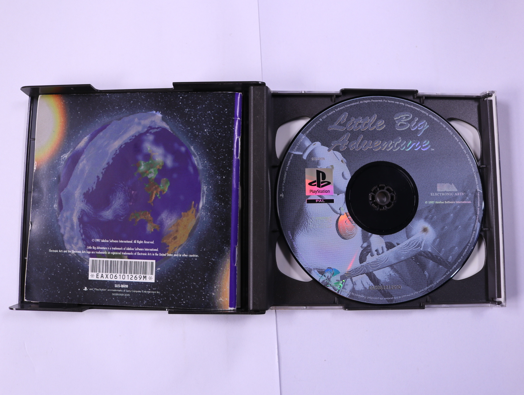 PlayStation 1 - Little Big Adventure - productfoto 3
