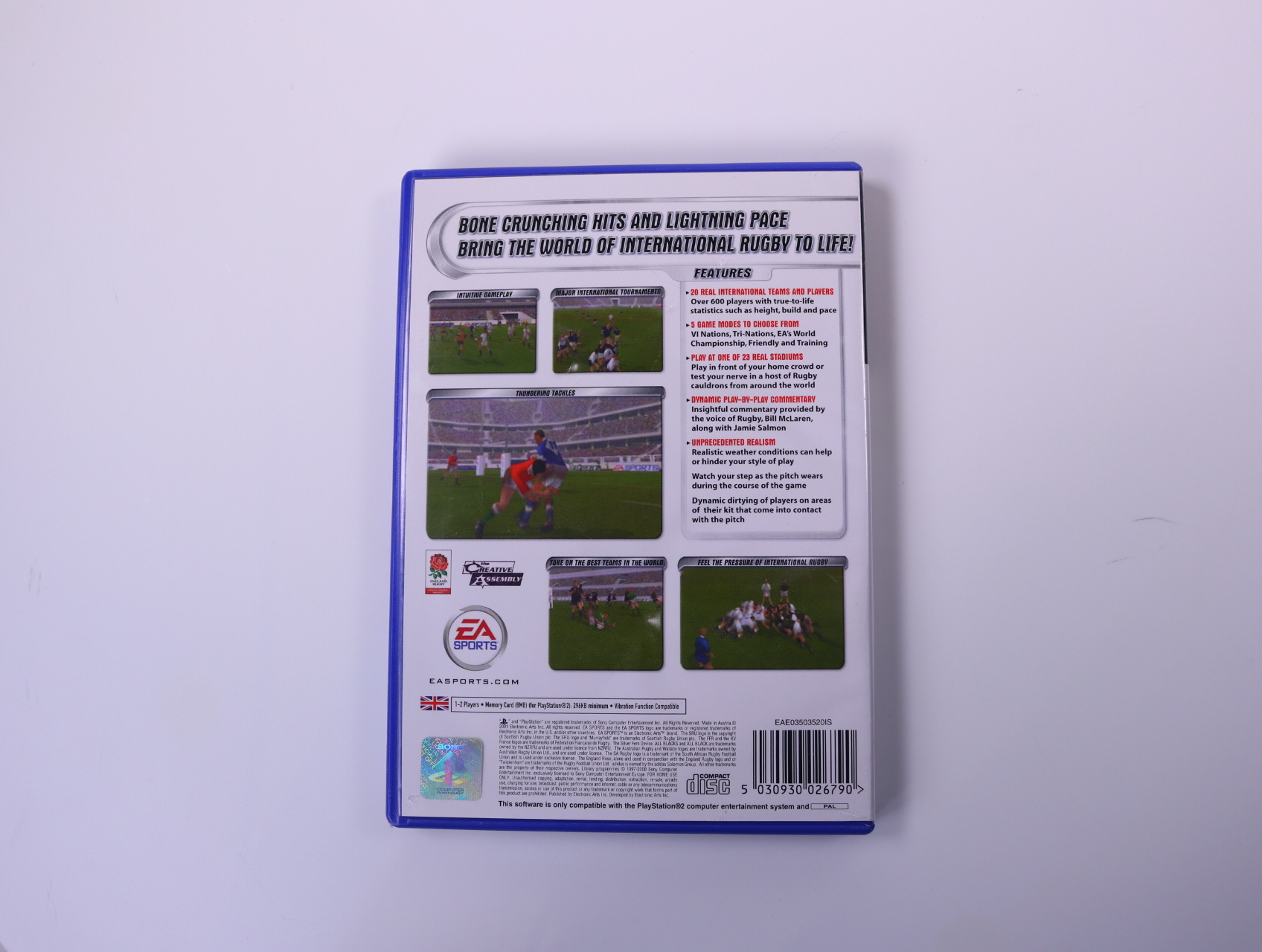 PlayStation 2 - Rugby - productfoto 3