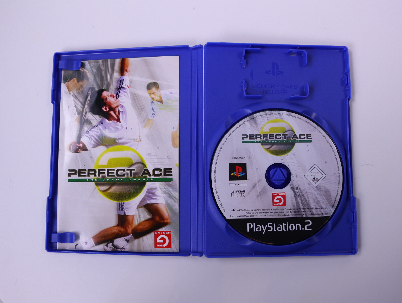 PlayStation 2 - Perfect Ace: Pro Tournament Tennis #2 - productfoto 2