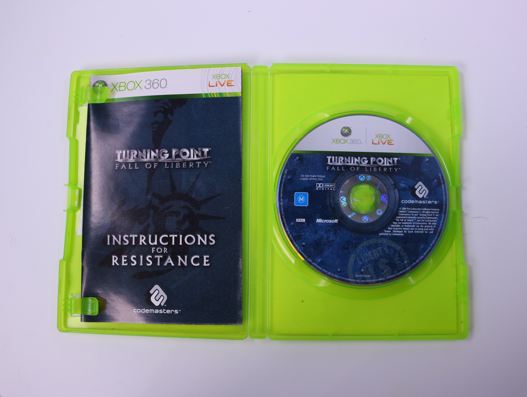 Xbox 360 - Turning Point: Fall of Liberty - productfoto 2